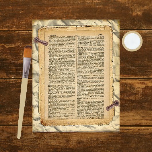 レイヤー・オブ・ヴィンテージ・スクラップブック紙12