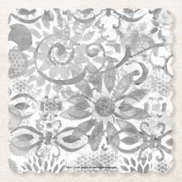 レイヤ上の抽象芸術 ペーパーコースター