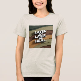 レイヤ単位で修復 トライブレンドＴシャツ