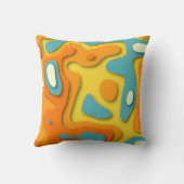 レイヤ鮮やかー クッション (裏面)