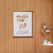 レイユーダウンスリープ祈りの言葉ボホベビー子供部屋 吊り下げ型タペストリー