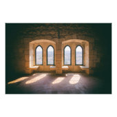 レイリア城のゴシック様式の窓パレティアルレジデンス フォトプリント            (正面)