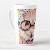 レイリーの友人 カフェラテマグ (左アングル)