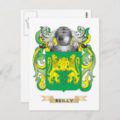 レイリーコート・オブ・アームズ(家紋) ポストカード (正面/裏面)