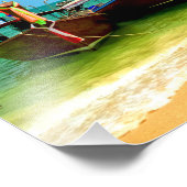 レイリービーチアットクラビ，タイ フォトプリント            (角)