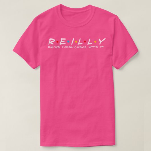 レイリー家レイリー姓レイリー姓 Tシャツ (デザイン正面)