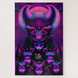 レイルオブザニューこうもりガールズゴシックハロウィーン ジグソーパズル