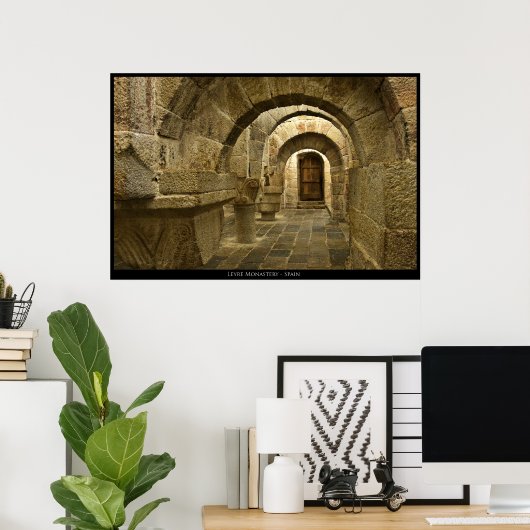 レイレ修道院 ポスター (ホームオフィス)