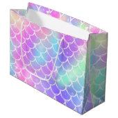 レインきらめくボー·マーはかりで測メイド ラージペーパーバッグ (正面アングル)