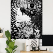 レインインインローマポスター ポスター (ホームオフィス)