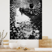 レインインインローマポスター ポスター (キッチン)