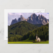 レインウイ2と呼ばれる美しい孤立した教会 ポストカード (正面/裏面)