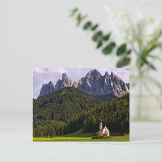 レインウイ2と呼ばれる美しい孤立した教会 ポストカード (スタンド正面)