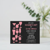 レインカクテルズバチェロレッテ招待状 招待状 (スタンド正面)