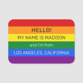 レインカスタムボーフラグ 名札