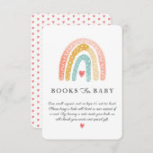 レインカラフルボーブックスベビー エンクロージャーカード (正面/裏面)