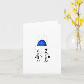 レインカードを歩く カード (黄色い花)