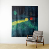 レイング点々のあるリーン タペストリー (インサイチュ)