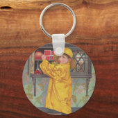 レインコートの少年 キーホルダー (正面)