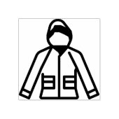 レインコート ラバースタンプ (インプリント)