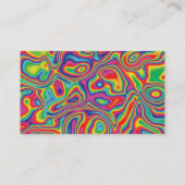レインサイケデリックボー油パターン 名刺 (裏面)