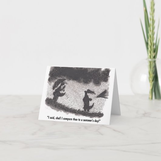 レインサマーズデイ誕生日カード カード (正面)