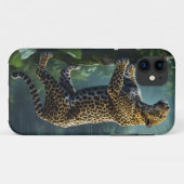レインジャングルにヒョウ Case-Mate iPhoneケース (裏面(横))