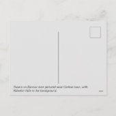 レインスター・アイルランドのカロー町の近くのバロー川 シーズンポストカード (裏面)