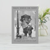 レインスノー/スリート招待状 招待状 (スタンド正面)