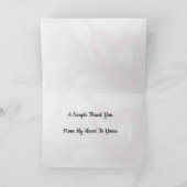 レインズシンプルサンキューカード サンキューカード (内部)