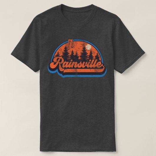 レインズビル, アラバマ州 Tシャツ (デザイン正面)