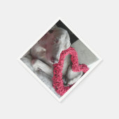 レインズラブ – Weimaraner Dog Napkins スタンダードカクテルナプキン (角)