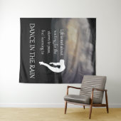 レインタペストリーでダンス タペストリー (インサイチュ(横))