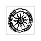 レインダンススピリッツのゴム印、SWデザインスタンプ ラバースタンプ (インプリント)