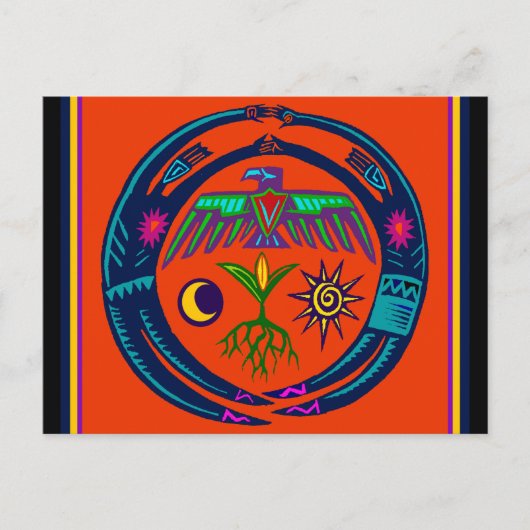 レインダンス ポストカード (正面)