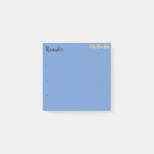 レインダー付箋 ポストイット (正面)