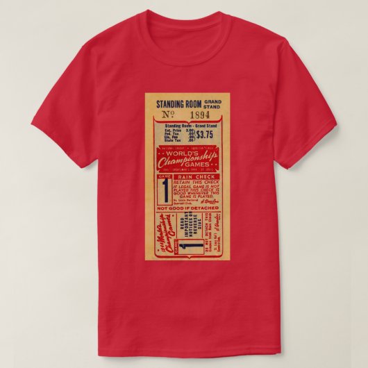 レインチェック Tシャツ (デザイン正面)