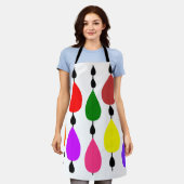 レインチェーン エプロン (着用した状態)