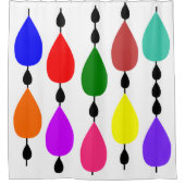 レインチェーン シャワーカーテン (正面)