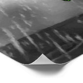 レインデイカエルプリント ポスター (角)