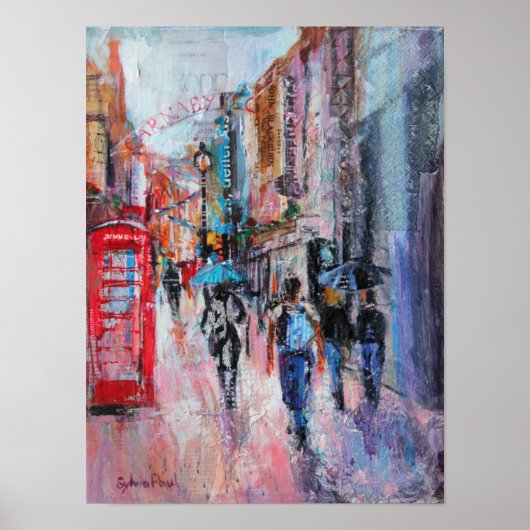 レインデイカルナビ通り ポスター (正面)