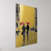 レインデイダウンタウン 箔ポスター (レイダウン)