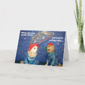 レインデイブルース勇気付けられる カード (正面)