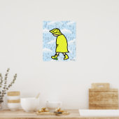 レインデイボーイプリント ポスター (キッチン)