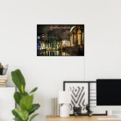 レイントラファルガースクエア ポスター (ホームオフィス)