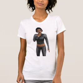 レインドロップからTouchの不思議な見知らぬ人 Tシャツ