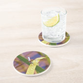 レインドロップの葉の上のトンボ コースター (側面)