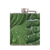 レインドロップズオンホスタリーフフラスコ フラスク (裏面)