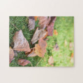 レインドロップズオン紅葉リージェントズパークロンドン ジグソーパズル (横)