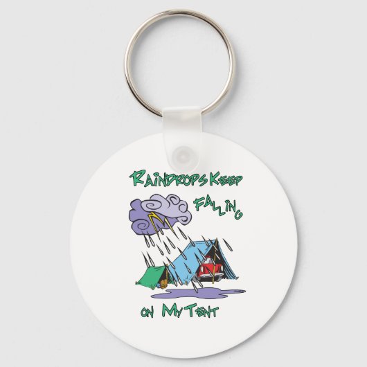 レインドロップズキャンプ キーホルダー (正面)